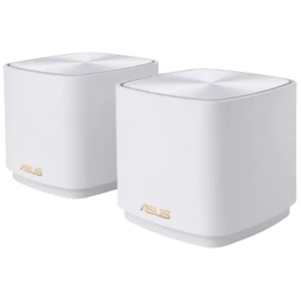 Wi-Fi Router Asus ZenWiFi XD4 Plus (2-pack) 574 Mbit/s / 1201 Mbit/s / White photo 1