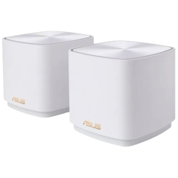 Wi-Fi Router Asus ZenWiFi XD4 Plus (2-pack) 574 Mbit/s / 1201 Mbit/s / White photo 1