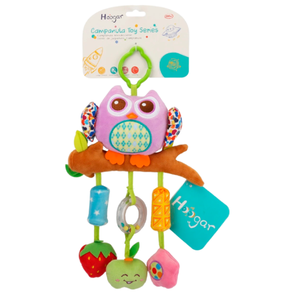 Jucărie moale Hoogar Animals HG01040026  1+ / Multicolor photo 1