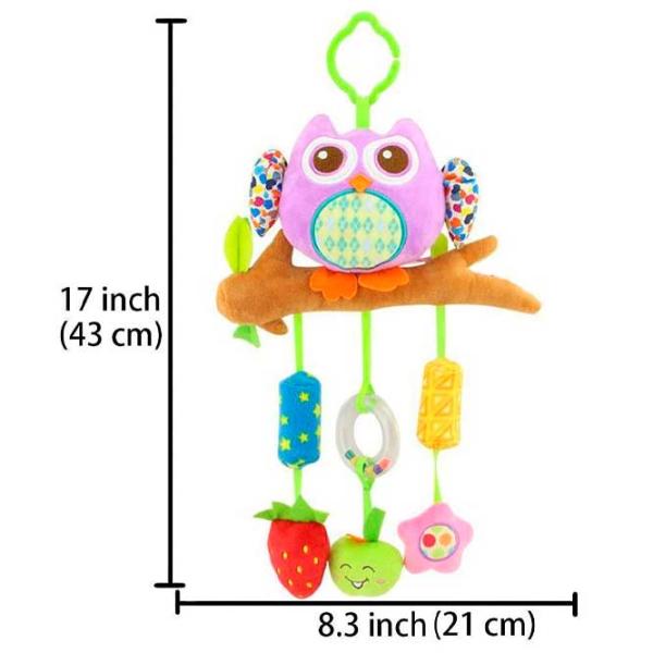 Jucărie moale Hoogar Animals HG01040026  1+ / Multicolor photo 4