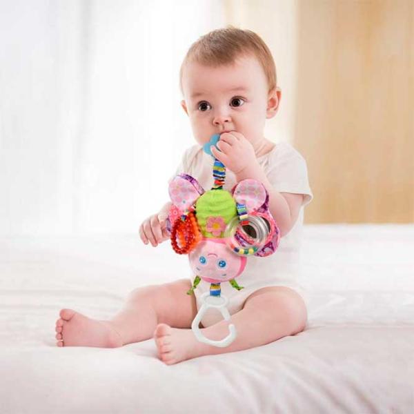 Jucărie pentru pătuțuri și cărucioare Hoogar Animals HG0104003  0+ / Multicolor photo 4