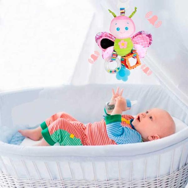 Jucărie pentru pătuțuri și cărucioare Hoogar Animals HG0104003  0+ / Multicolor photo 5