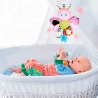 Jucărie pentru pătuțuri și cărucioare Hoogar Animals HG0104003 0+ / Multicolor photo 5