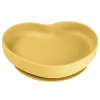 Farfurie Canpol Babies 80/309 Unisex / 6+ luni / Yellow