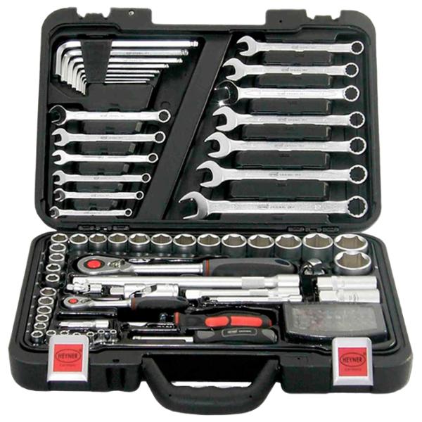 Комбинированный набор ключей Heyner 334000 Количество в наборе: 96 шт. photo 1