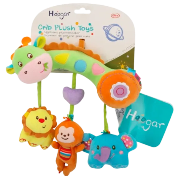 Jucărie moale Hoogar Animals HG01040032  0+ / Multicolor photo 1