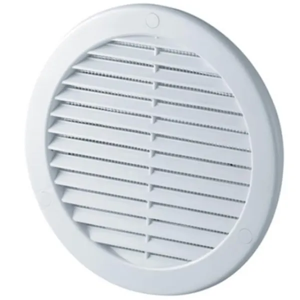 Grile de ventilare Europlast VR125  Plastic / White photo 1 Grile de ventilare Europlast VR125  Plastic / White photo 1