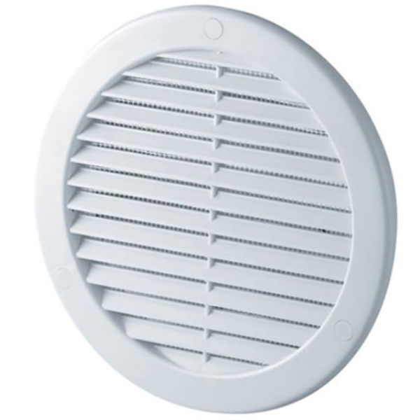 Grile de ventilare Europlast VR125  Plastic / White photo 1 Grile de ventilare Europlast VR125  Plastic / White photo 1