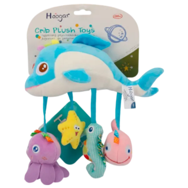 Jucărie pentru pătuțuri și cărucioare Hoogar Animals HG01040033  0+ / Multicolor photo 1