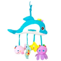 Jucărie pentru pătuțuri și cărucioare Hoogar Animals HG01040033 0+ / Multicolor photo 2