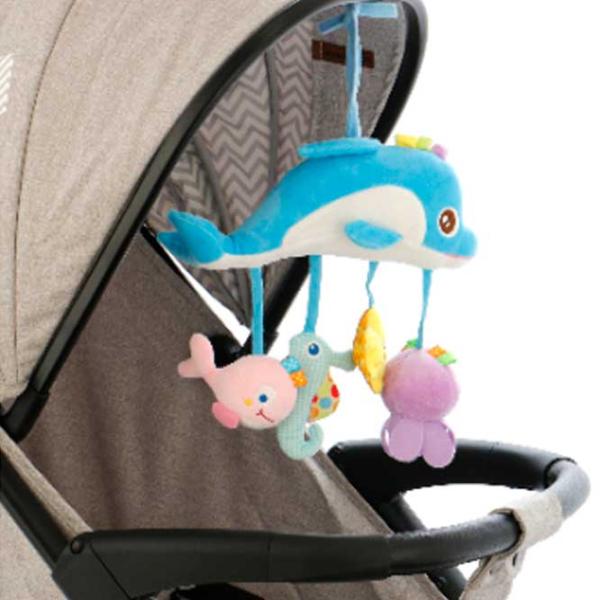 Jucărie pentru pătuțuri și cărucioare Hoogar Animals HG01040033  0+ / Multicolor photo 4