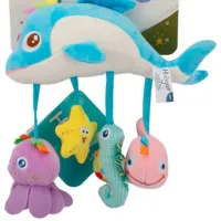 Jucărie pentru pătuțuri și cărucioare Hoogar Animals HG01040033 0+ / Multicolor photo 5