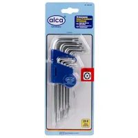 Набор головок торцевых Alca 446100 Количество в наборе: 9 шт.