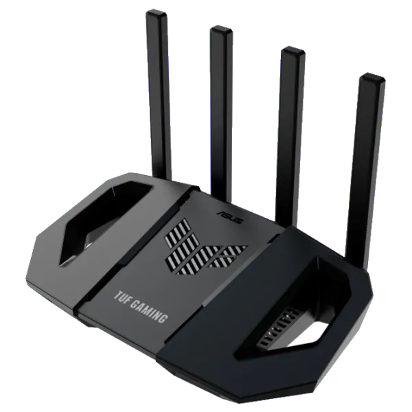 Wi-Fi Роутер Asus TUF Gaming BE3600 688 Mbps / 2880 Мбит/с / Черный photo 1 Wi-Fi Роутер Asus TUF Gaming BE3600 688 Mbps / 2880 Мбит/с / Черный photo 1
