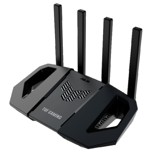 Wi-Fi Роутер Asus TUF Gaming BE3600 688 Mbps / 2880 Мбит/с / Черный photo 1 Wi-Fi Роутер Asus TUF Gaming BE3600 688 Mbps / 2880 Мбит/с / Черный photo 1