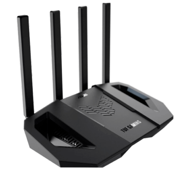 Wi-Fi Роутер Asus TUF Gaming BE3600 688 Mbps / 2880 Мбит/с / Черный photo 2 Wi-Fi Роутер Asus TUF Gaming BE3600 688 Mbps / 2880 Мбит/с / Черный photo 2