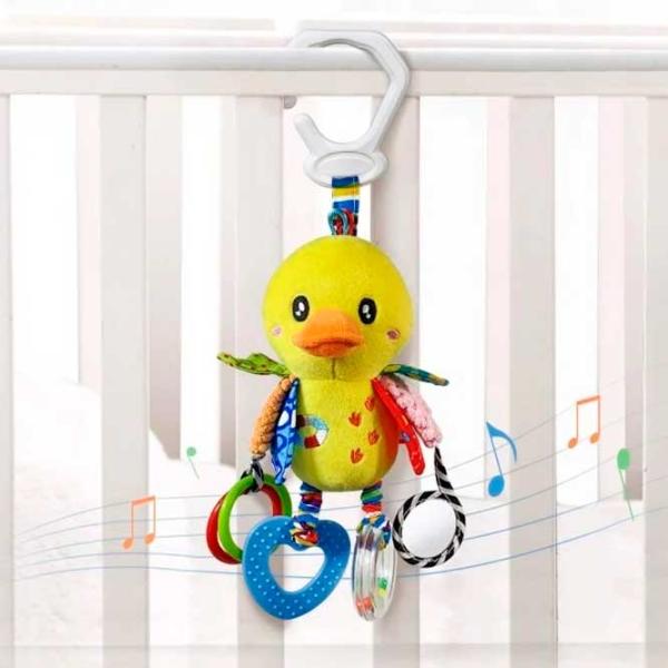 Мягкая игрушка Hoogar Animals HG0104005  0+ / Желтый photo 5