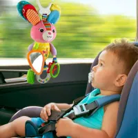 Jucărie pentru pătuțuri și cărucioare Hoogar Animals HG0104006 0+ / Multicolor photo 6