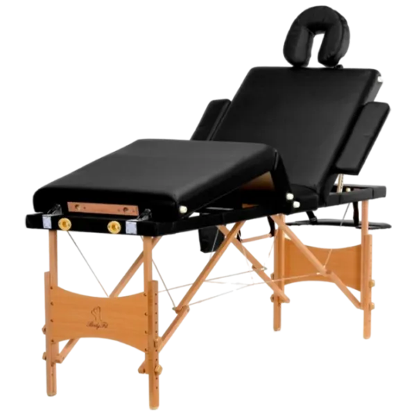 Masă de masaj Bodyfit 4084 Black photo 2