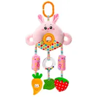 Jucărie pentru pătuțuri și cărucioare Hoogar Animals HG01040067 0+ / Multicolor photo 2
