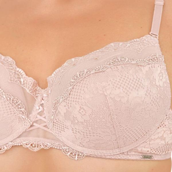 Set lengerie pentru femei Balaloum AT9422  75B / Flamingo / Balconette  photo 4