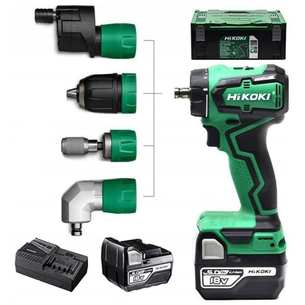 Дрель-шуруповерт Hikoki DS18DDQWSZ 1700 об/мин photo 3