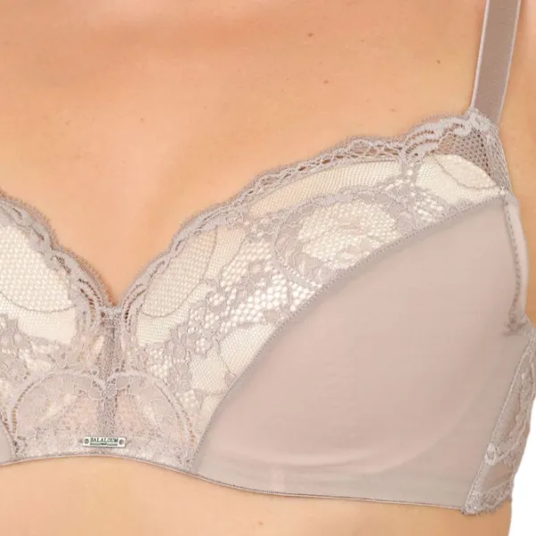 Set lengerie pentru femei Balaloum AP9405/1 85D / Coffee / Slip photo 4