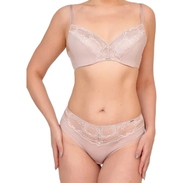 Set lengerie pentru femei Balaloum AP9405 85C / Flamingo / Push-up photo 1