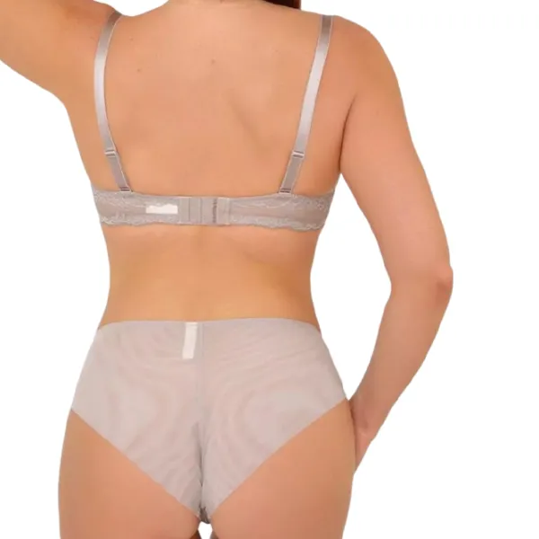 Set lengerie pentru femei Balaloum AP9405 85C / Coffee / Push-up photo 2