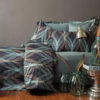 Lenjerie de pat Issimo Home La Mer Family Satin