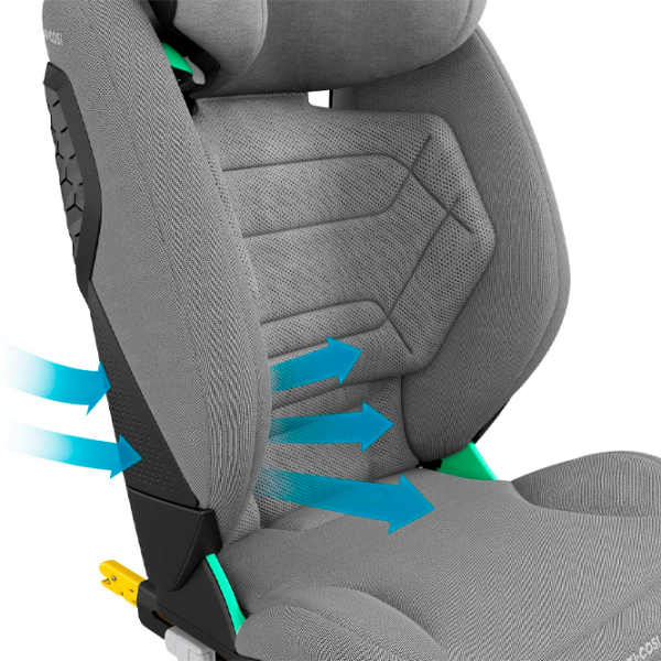 Scaun auto Maxi-Cosi Rodifix Pro 2  3.5 ani - 12 ani / 36 kg / Gray photo 2 Scaun auto Maxi-Cosi Rodifix Pro 2  3.5 ani - 12 ani / 36 kg / Gray photo 2