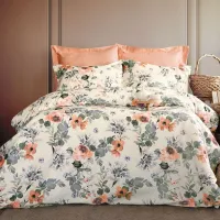 Lenjerie de pat Issimo Home Ruusu Family Satin