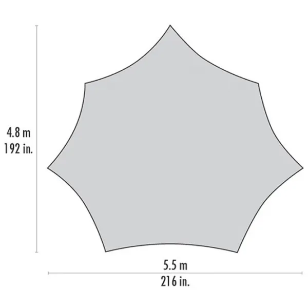 Cort Cascade Designs 200 Wing Rotundă / Stofă photo 2 Cort Cascade Designs 200 Wing Rotundă / Stofă photo 2