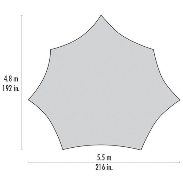 Cort Cascade Designs 200 Wing Rotundă / Stofă photo 2 Cort Cascade Designs 200 Wing Rotundă / Stofă photo 2