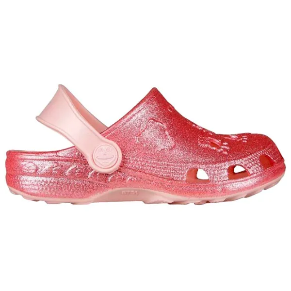 Шлепанцы для девочек Coqui 8114 candy pink glitter 35 / Розовый photo 3