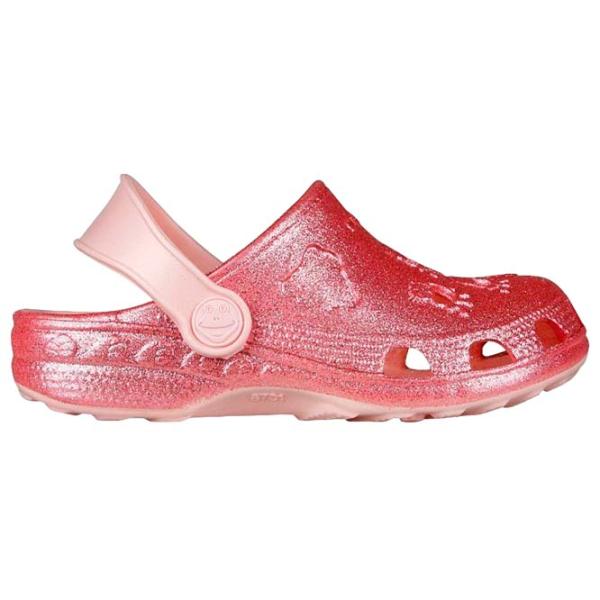 Шлепанцы для девочек Coqui 8114 candy pink glitter 35 / Розовый photo 3