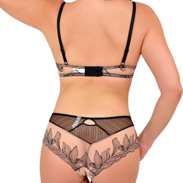 Set lengerie pentru femei Balaloum AP9420/1 85D / Black /  photo 3