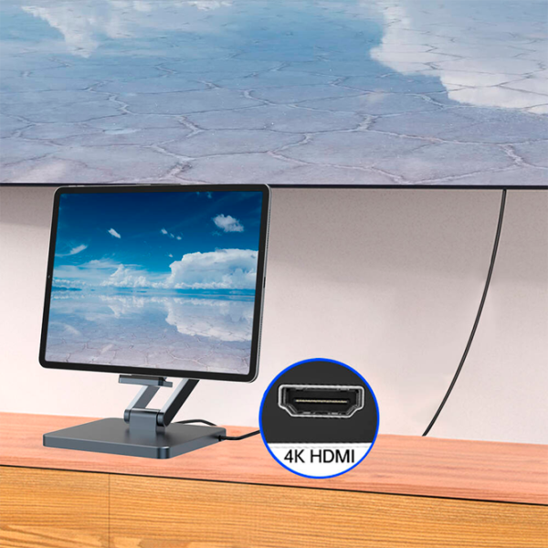 Adaptor Hub WIWU AH801 USB Type-C / Blue photo 5