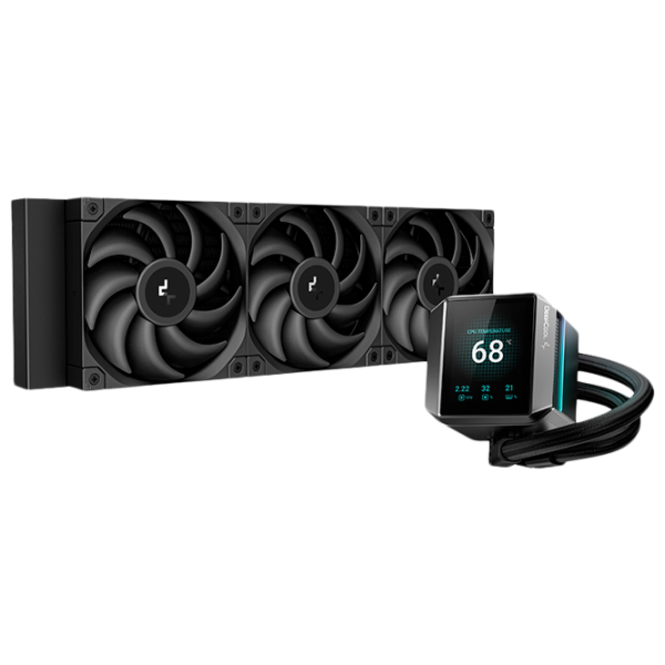 Жидкостное охлаждение Deepcool MYSTIQUE 360 ARGB Гидродинамический / 2100 об/мин photo 1