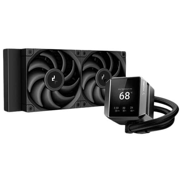 Жидкостное охлаждение Deepcool MYSTIQUE 240 ARGB Fluid Dynamic Bearing / 2100 об/мин photo 1