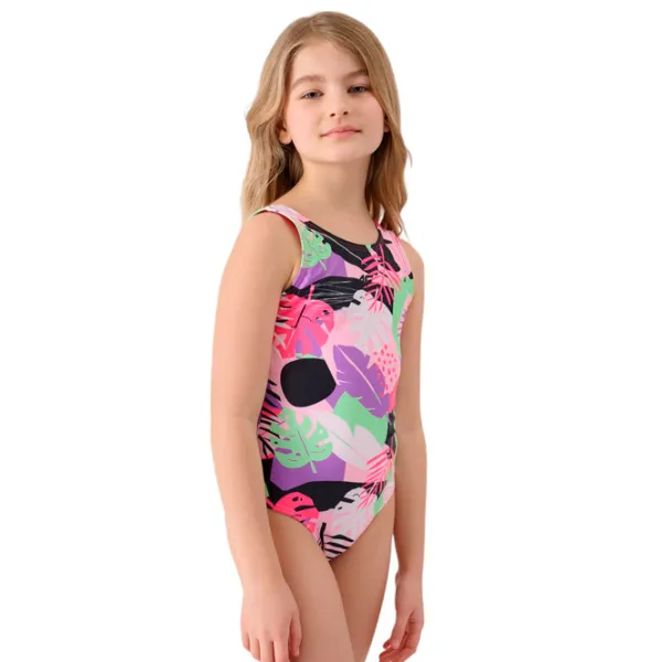 Costum de baie pentru fete 4F 4FJWSS24USWSF047 158 - 164 / Multicolor photo 2