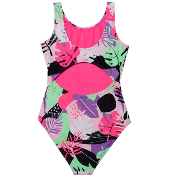 Costum de baie pentru fete 4F 4FJWSS24USWSF047 158 - 164 / Multicolor photo 4