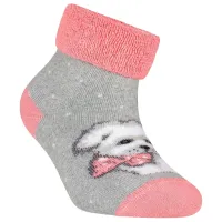 Носки для девочек Conte SOF-TIKI 6C-19 14 / Серый