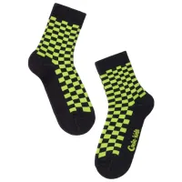 Șosete pentru fetiţe Conte SOF-TIKI 7C-46 16 / Green