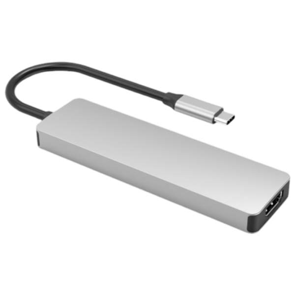 Adaptor Hub Proove Iron Link USB Type-C / Silver photo 2