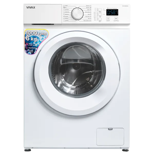 Стиральная машина Vivax WFL-100616CDS 6 кг / 1000 об/мин / Белый photo 1