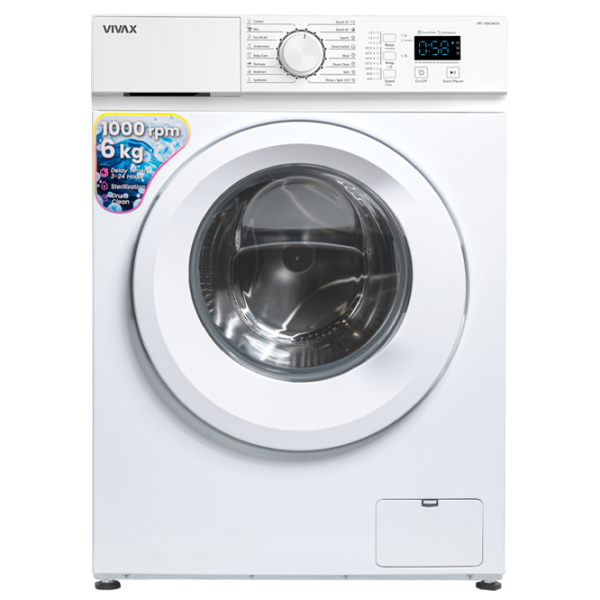 Стиральная машина Vivax WFL-100616CDS 6 кг / 1000 об/мин / Белый photo 1