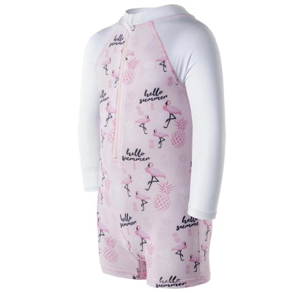 Купальник для девочек Martes aquawave uvio baby pink flamingo print 92 / Розовый photo 3
