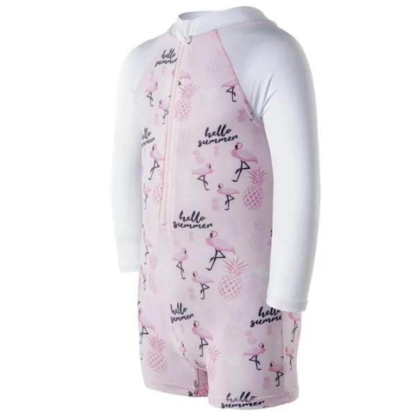 Купальник для девочек Martes aquawave uvio baby pink flamingo print 86 / Розовый photo 3