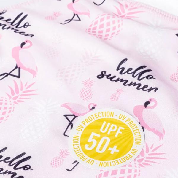 Купальник для девочек Martes aquawave uvio baby pink flamingo print 86 / Розовый photo 4